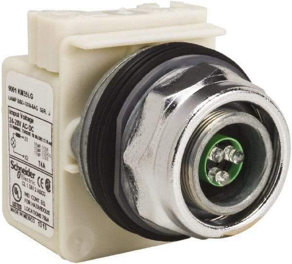 Schneider Electric - 28 V LED Indicating Light - Screw Clamp Connector - Eagle Tool & Supply