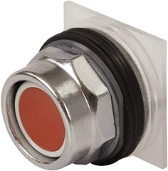 Schneider Electric - 30mm Mount Hole, Extended Straight, Pushbutton Switch Only - Red Pushbutton, Momentary (MO) - Eagle Tool & Supply