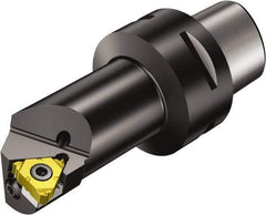 Sandvik Coromant - Insert Style Cx-266R/LKF, 75mm Head Length, Left Hand Cut, External Modular Threading Cutting Unit Head - System Size C6, 17mm Center to Cutting Edge, Series CoroThread 266 - Eagle Tool & Supply