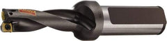 Sandvik Coromant - 1.811" Max Drill Depth, 3xD, 0.562" Diam, Indexable Insert Drill - 2 Inserts, 3/4" Shank Diam, Flange Shank - Eagle Tool & Supply