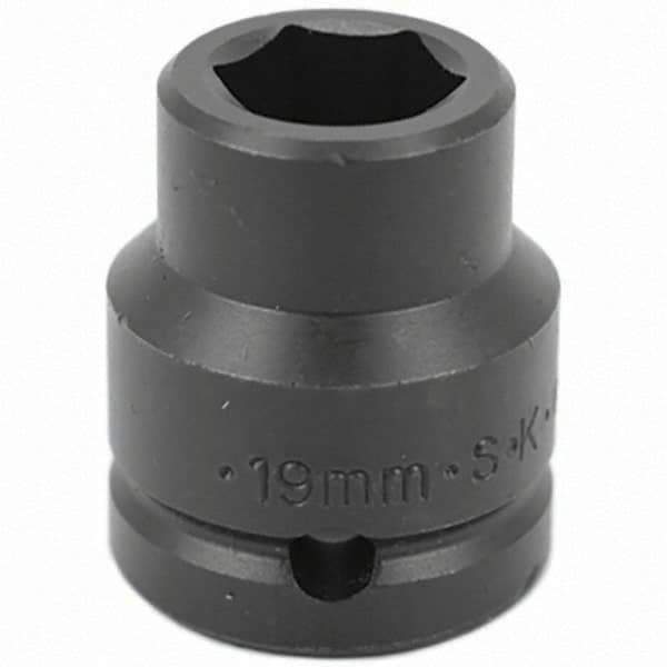 SK - Impact Socket - 3/4"DR 19MM IMPACT SOCKET - Eagle Tool & Supply