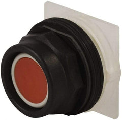 Schneider Electric - 30mm Mount Hole, Extended Straight, Pushbutton Switch Only - Red Pushbutton, Momentary (MO) - Eagle Tool & Supply