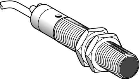 Telemecanique Sensors - Cable Connector, 15m Nominal Distance, Shock and Vibration Resistant, Through Beam Photoelectric Sensor - 24 to 240 VAC/VDC, 25 Hz, Brass, 97mm Long x 18mm Wide x 7 Inch High - Eagle Tool & Supply