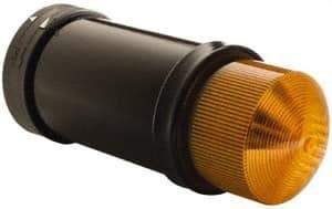 Schneider Electric - 24 VAC/VDC, 4X NEMA Rated, Strobe Tube, Orange, Flashing Light - 60 Flashes per min, 70mm Pipe/Pendant, 70mm Diameter, 157mm High, IP65, IP66 Ingress Rating - Eagle Tool & Supply