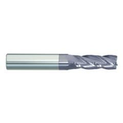 1/2" Dia. - 4" OAL - CBD - High Spiral HP End Mill - 4 FL - Eagle Tool & Supply