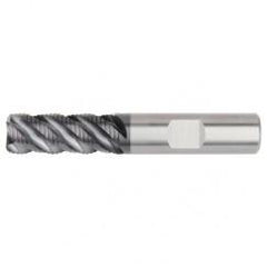 3/4x3/4x7/8x3-1/2 .050R 4FL Carbide Roughing End Mill-Weldon Shank-AlTiN - Eagle Tool & Supply