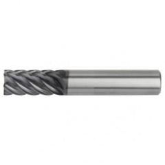 1/2x1/2x1x3 6FL Square Carbide End Mill-Round Shank-AlTiN - Eagle Tool & Supply