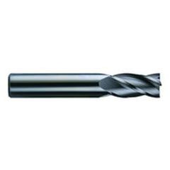 3/4 Dia. x 4 Overall Length 4-Flute Square End Solid Carbide SE End Mill-Round Shank-Center Cut-Uncoated - Eagle Tool & Supply