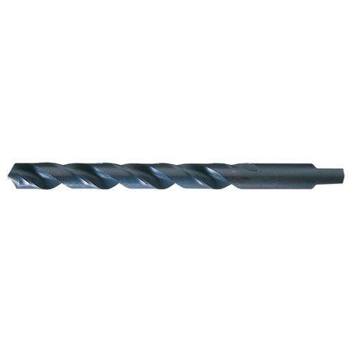 J RHS / RHC HSS 118 Degree Radial Point Automotive Tanged Shank Drill - Steam Oxide - Exact Industrial Supply