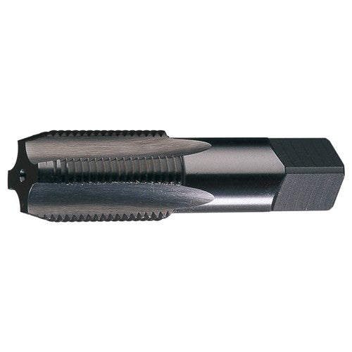 ‎1/4-18 NPS 4 Flute Taper Pipe HSS Medium Hook Straight Pipe Tap- Bright - Exact Industrial Supply