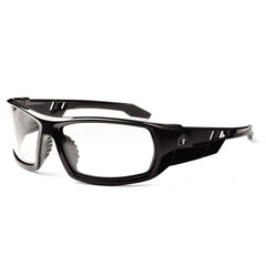 Odin Clear Lens Black Safety Glasses - Eagle Tool & Supply