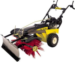 Trynex - 40" Clearing Width Self Propelled Rotary Snow Plow & Brush - 3 Forward Speeds, 1 Reverse Speed, 42-1/2" High x 39.37" Wide x 80" Deep - Eagle Tool & Supply