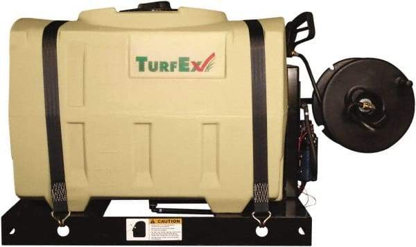 Trynex - 100 Gal Hand Sprayer - Polyethylene Tank, 50' Reinforced Hose with Stainless Steel Wand - Eagle Tool & Supply