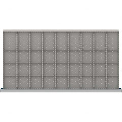 LISTA - 36-Compartment Drawer Divider Layout for 3.15" High Drawers - Eagle Tool & Supply