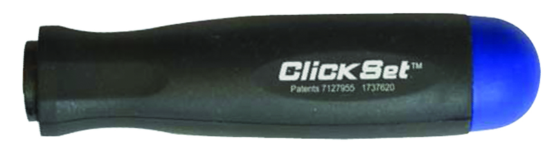 22.1 in-lb/2.5 Nm ClickSet Handle with T/IP10 Star Blade - Eagle Tool & Supply