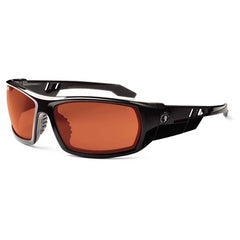 Odin Copper Lens Black Safety Glasses - Eagle Tool & Supply