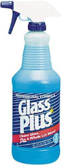 Glass Plus - 32 oz Spray Bottle Floral Glass Cleaner - Use on Glass - Eagle Tool & Supply