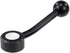 KIPP - M8, Steel Threaded Hole Adjustable Clamping Handle - 116.5mm OAL, 29mm High - Eagle Tool & Supply