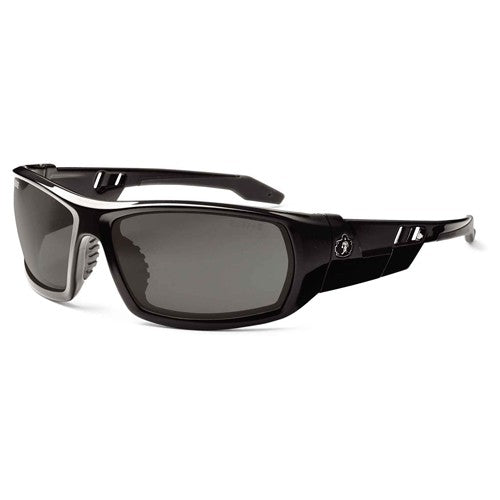 Odin Smoke Lens Black Safety Glasses - Eagle Tool & Supply