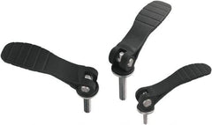 KIPP - M8, Fiberglass Reinforced Plastic Threaded Stud Adjustable Clamping Handle - 110mm OAL, 27.7mm High - Eagle Tool & Supply