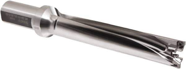 Iscar - 32mm Max Diam, 5xD, 160mm Max Drill Depth, 32mm Shank Diam, 260mm OAL, Replaceable Tip Drill - 10.2362" OAL, 5xD Drill Depth by Diam Ratio - Eagle Tool & Supply