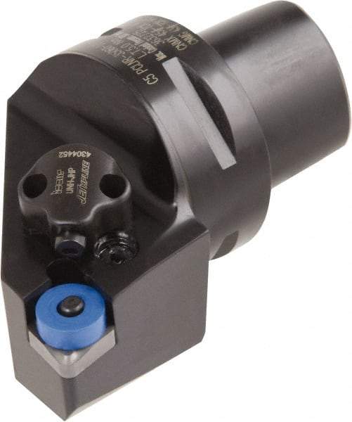 Iscar - Right Hand Cut, Size C5, Various Insert Compatiblity, External Modular Turning & Profiling Cutting Unit Head - 35mm Ctr to Cutting Edge, 60mm Head Length, Through Coolant, Series CAMFIX, Heliturn LD, JetHPLine - Eagle Tool & Supply