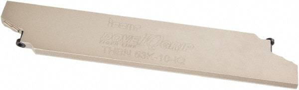 Iscar - Neutral Cut Indexable Grooving Cartridge - TIGER-IQ Insert Style - Eagle Tool & Supply