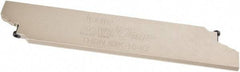 Iscar - Neutral Cut Indexable Grooving Cartridge - TIGER-IQ Insert Style - Eagle Tool & Supply