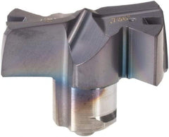 Iscar - Series FCP, 18.69mm Diam Grade IC908 Replaceable Drill Tip - Carbide, TiAlN/TiN Finish, 18 Seat Size - Eagle Tool & Supply