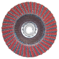 7″ × 1/4″ × 5/8″ Twinfiber Flap Disc Type 29 Conical 80 Grit - Eagle Tool & Supply