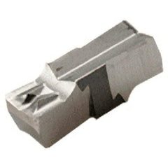 Iscar - 478055GIFI Grade IC20, 4.78mm Cutting Width Carbide Grooving Insert - 15.5mm Max Depth of Cut, Neutral, 0.55mm Corner Radius, Uncoated - Eagle Tool & Supply