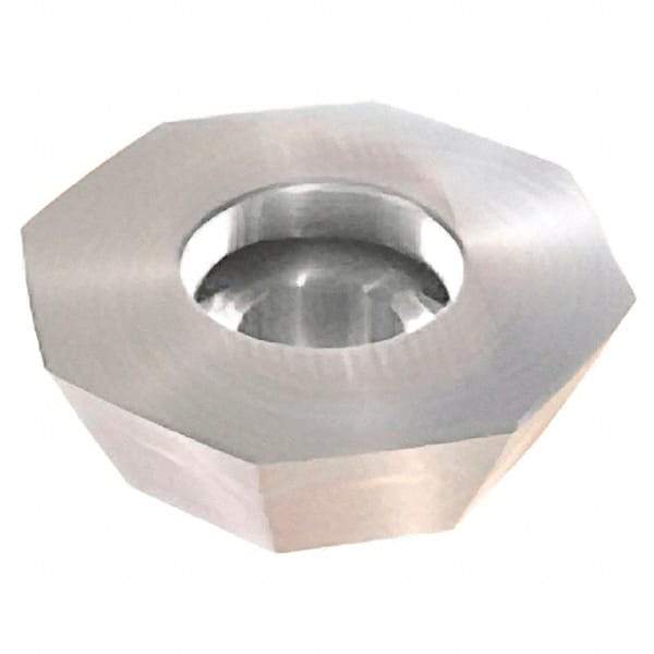 Iscar - OEMW060405 Grade IC928 Carbide Milling Insert - TiAlN Finish, 0.1866" Thick, 9/16" Inscribed Circle, 0.5mm Corner Radius - Eagle Tool & Supply