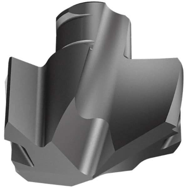 Iscar - Series ICP, 30.91mm Diam Grade IC908 Replaceable Drill Tip - Carbide, TiAlN/TiN Finish, 30 Seat Size - Eagle Tool & Supply