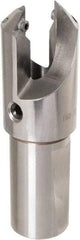 Iscar - Series ChamRing, 16mm ID, 38mm Overall Diam, 127.3mm OAL Drilling Chamfer Ring - XCGT-DT Insert - Eagle Tool & Supply