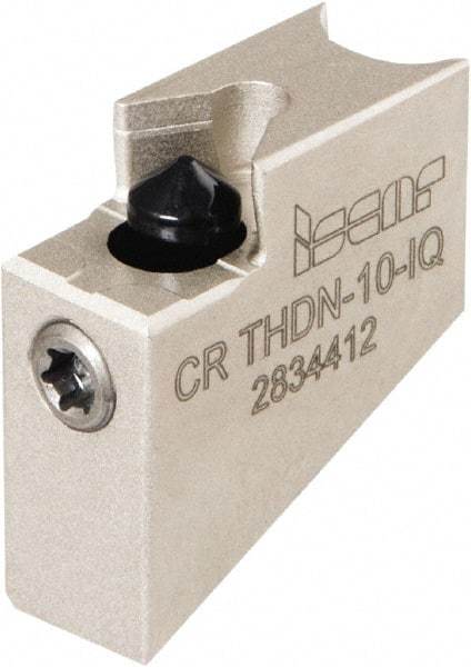 Iscar - Neutral Cut Indexable Grooving Cartridge - TIGER-IQ Insert Style - Eagle Tool & Supply