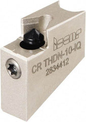 Iscar - Neutral Cut Indexable Grooving Cartridge - TIGER-IQ Insert Style - Eagle Tool & Supply