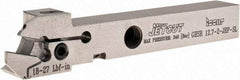 Iscar - GHS, External, Right Hand, 0.087 to 0.118" Groove Width, Indexable Grooving Tool Holder - GI.., TIP Insert Compatibility, 1/2" Shank Height, 1/2" Shank Width, 4" OAL, Through Coolant - Eagle Tool & Supply