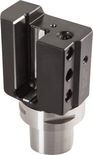 Iscar - 100mm Head Length, Modular Grooving Blade Holder Head - Left Hand Cut, System Size C6, Through Coolant, Series CAMFIX - Eagle Tool & Supply