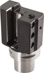 Iscar - 100mm Head Length, Modular Grooving Blade Holder Head - Left Hand Cut, System Size C6, Through Coolant, Series CAMFIX - Eagle Tool & Supply