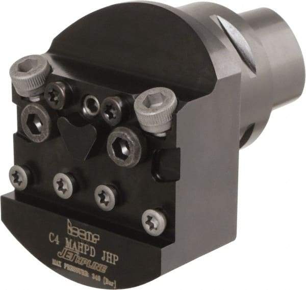 Iscar - 46mm Head Length, Modular Grooving Blade Holder Head - System Size C4, Through Coolant, Series CAMFIX, JetHPLine, Modular Grip - Eagle Tool & Supply