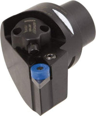 Iscar - Right Hand Cut, Size C4, Various Insert Compatiblity, External Modular Turning & Profiling Cutting Unit Head - 27mm Ctr to Cutting Edge, 50mm Head Length, Through Coolant, Series CAMFIX, Isoturn, JetHPLine - Eagle Tool & Supply