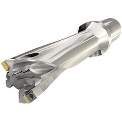 Iscar - 26.5mm Diam, 5xD, 132mm Max Depth, 32mm Shank Diam, 224mm OAL, Replaceable Tip Drill - HCP-IQ, ICP, SOGT-W, SOGX-W Insert, MNC Toolholder, Series Combicham - Eagle Tool & Supply