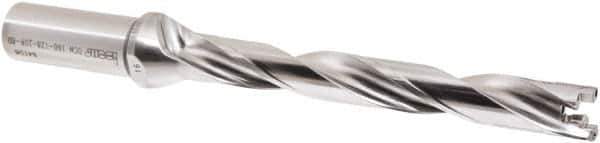 Iscar - 16mm to 16.9mm Diam, 12xD, 128mm Max Depth, 20mm Shank Diam, 203.3mm OAL, Replaceable-Tip Drill - FCP, HCP-IQ, ICK, ICK-2M, ICM, ICP, iCP-2M Insert, 50100346 Toolholder, Series SumoCham - Eagle Tool & Supply
