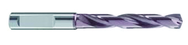 17.7mm Dia. - Carbide HP 5xD Drill-140° Point-Coolant-Firex-Notch Shank - Eagle Tool & Supply