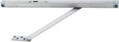 GLYNN-JOHNSON - 39" OAL x 23-3/4" Wide, 195 Lb Capacity, Stainless Steel Lid Stay - Center, 1/2" Mounting Hole Diam, 110° Max Opening, Satin Stainless Steel - Eagle Tool & Supply