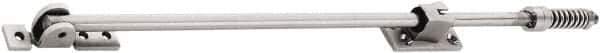 GLYNN-JOHNSON - 39" OAL x 23-5/16" Wide, 195 Lb Capacity, Stainless Steel Lid Stay - Center, 1/2" Mounting Hole Diam, 110° Max Opening, Aluminum Satin Stainless Steel - Eagle Tool & Supply