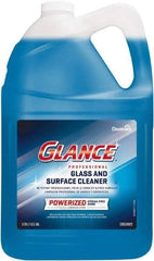 Diversey - 1 Gal Bottle Ammonia Glass Cleaner - Use on Countertops, Glass, Mirrors, Sinks, Stainless Steel, Washable Surfaces - Eagle Tool & Supply