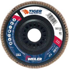WEILER 4-1/2″ SABER TOOTH CERAMIC - Eagle Tool & Supply
