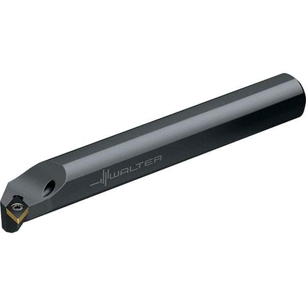 Walter - 15.19mm Min Bore Diam, 152.4mm OAL, 3/8" Shank Diam, E-SDUC Indexable Boring Bar - DC.. 0702.., DC.. 21.5.. Insert, Screw Holding Method - Eagle Tool & Supply