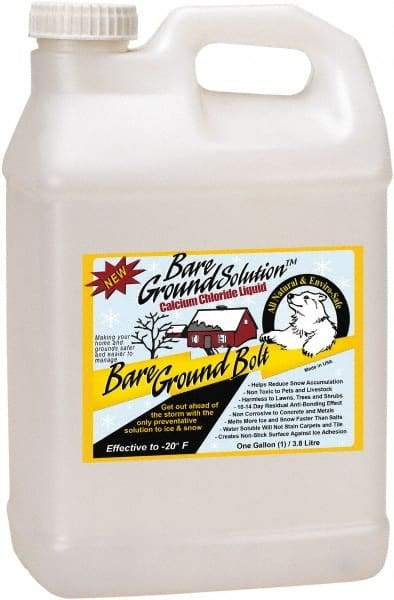 Bare Ground Solutions - 2.5 Gal Jug Magnesium Chloride Liquid - Effective to -20°F - Eagle Tool & Supply